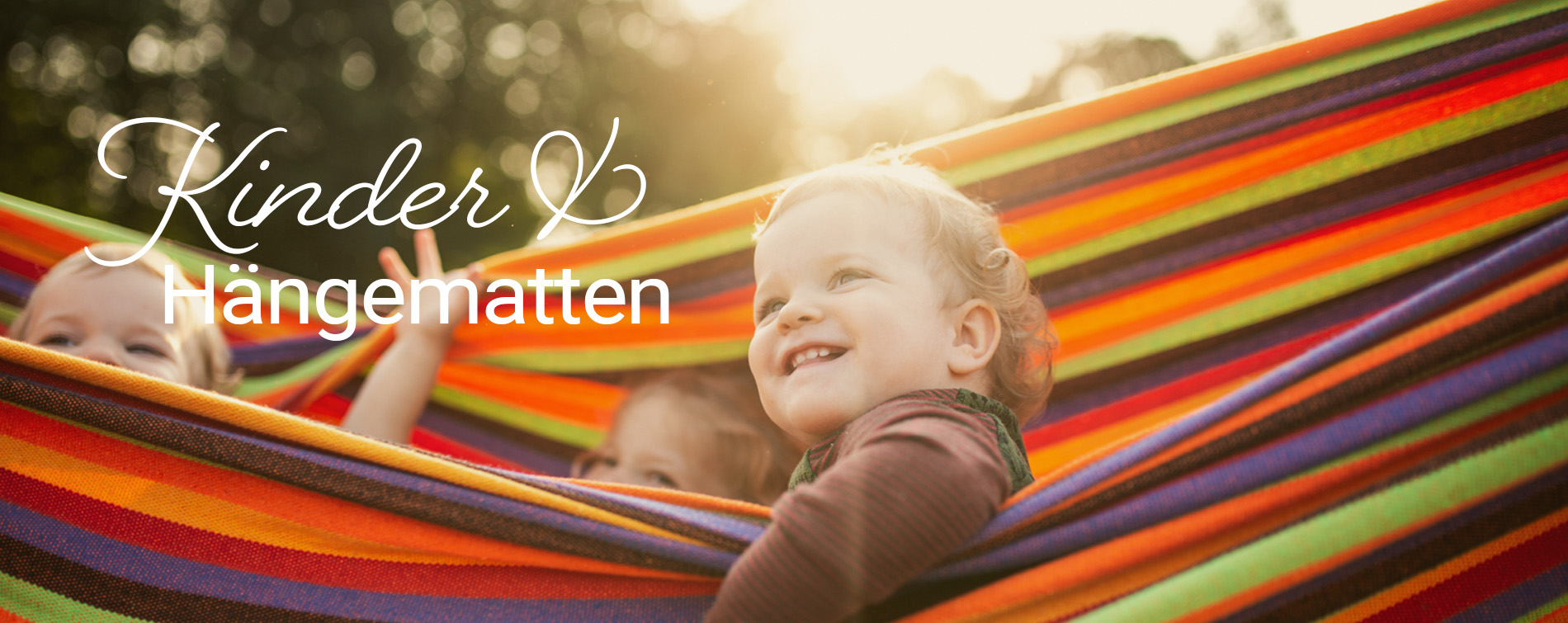 Kinder in der Hängematte